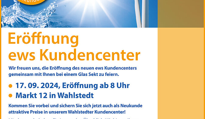 Eröffnung Kundencenter